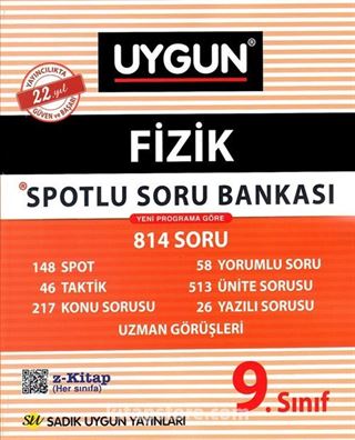 9. Sınıf Fizik Spotlu Soru Bankası