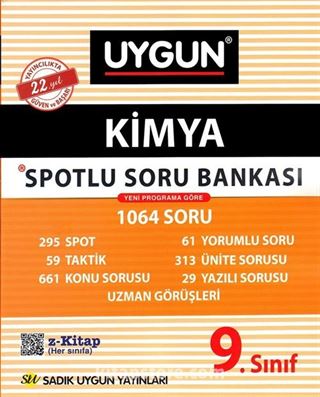 9. Sınıf Kimya Spotlu Soru Bankası