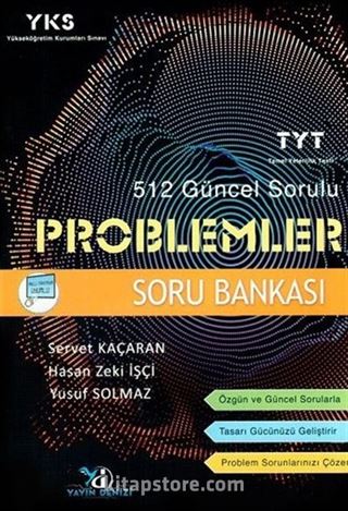 YKS 1. Oturum TYT 512 Güncel Sorulu Problemler Soru Bankası