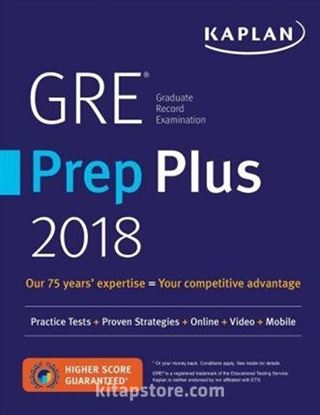 GRE Prep Plus 2018: Practice Tests + Proven Straegies + Online + Video + Mobile