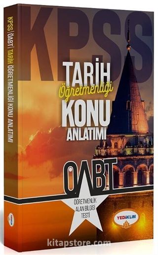 KPSS ÖABT Tarih Öğretmenliği Konu Anlatımı