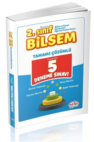 2. Sınıf Bilsem Tamamı Çözümlü 5 Deneme Sınavı