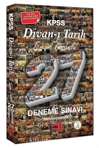 KPSS Divan-ı Tarih Tamamı Çözümlü 27 Deneme Sınavı