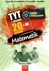 YKS 1. Oturum TYT Matematik Tamamı Video Çözümlü 20x40 Deneme