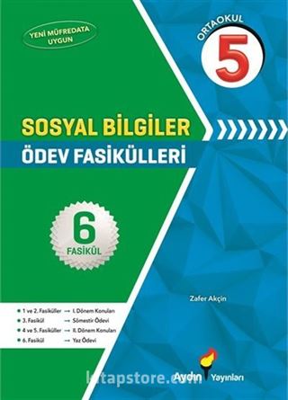 5. Sınıf Sosyal Bilgiler Ödev Fasikülleri