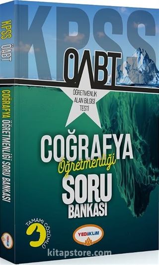 2018 ÖABT Coğrafya Öğretmenliği Soru Bankası