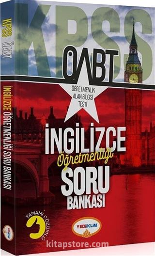 ÖABT İngilizce Öğretmenliği Soru Bankası