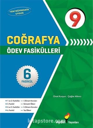 9. Sınıf Coğrafya Ödev Fasikülleri