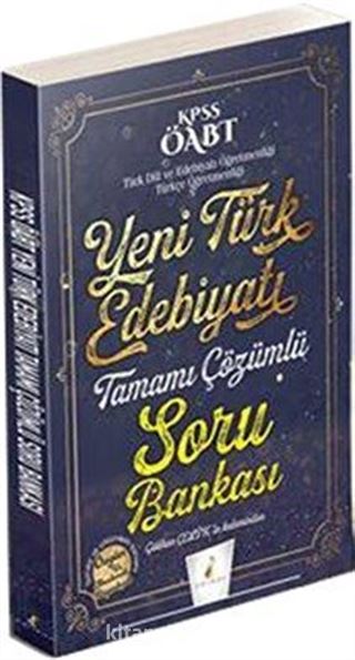 2018 KPSS ÖABT Yeni Türk Edebiyatı Tamamı Çözümlü Soru Bankası