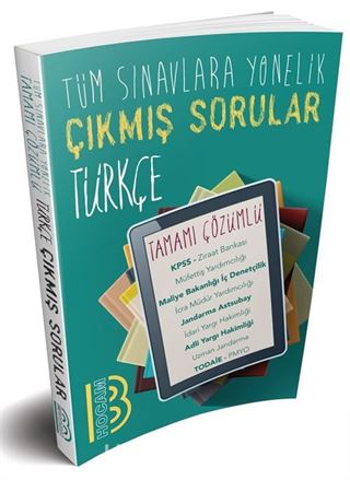 Tüm Sınavlara Yönelik Tamamı Çözümlü Türkçe Çıkmış Sorular