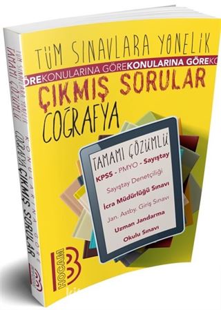 Tüm Sınavlara Yönelik Tamamı Çözümlü Coğrafya Çıkmış Sorular