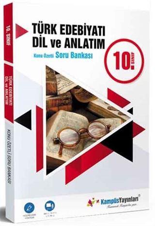 10. Sınıf Türk Edebiyatı Dil ve Anlatım Konu Özetli Soru Bankası