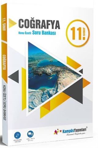 11. Sınıf Coğrafya Konu Özetli Soru Bankası