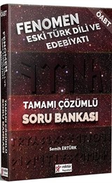 2018 ÖABT Fenomen Eski Türk Dili ve Edebiyatı Tamamı Çözümlü Soru Bankası