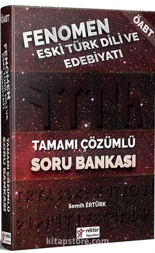 2018 ÖABT Fenomen Eski Türk Dili ve Edebiyatı Tamamı Çözümlü Soru Bankası