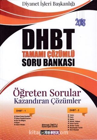 DHBT Tamamı Çözümlü Soru Bankası Öğreten Sorular