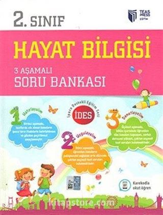 2. Sınıf Hayat Bilgisi 3 Aşamalı Soru Bankası