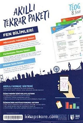 8. Sınıf Fen Bilimleri Akıllı Tekrar Paketi