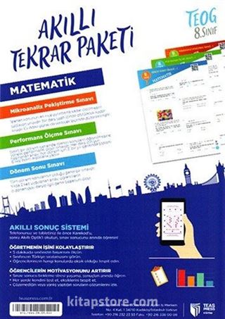 8. Sınıf Matematik Akıllı Tekrar Paketi