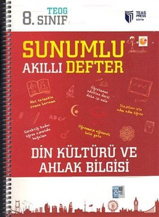 8. Sınıf Din Kültürü ve Ahlak Bilgisi Sunumlu Akıllı Defter