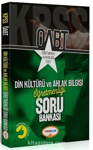 ÖABT Din Kültürü ve Ahlak Bilgisi Öğretmenliği Tamamı Çözümlü Soru Bankası