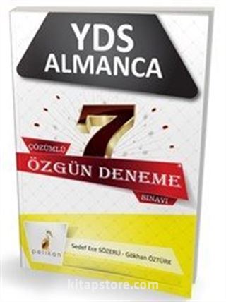 YDS Almanca Çözümlü 7 Özgün Deneme Sınavı