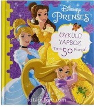 Disney Prenses Öykülü Yapboz Tam 50 Parça!