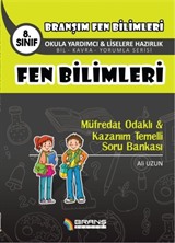 8. Sınıf Fen Bilimleri Konu Özetli Etkinlikli Müfredat Odaklı Kazanım Temelli Soru Bankası