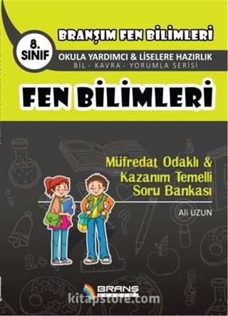 8. Sınıf Fen Bilimleri Konu Özetli Etkinlikli Müfredat Odaklı Kazanım Temelli Soru Bankası