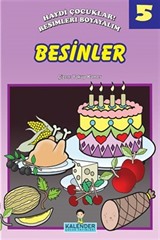 Besinler / Haydi Çocuklar! Resimleri Boyayalım 2