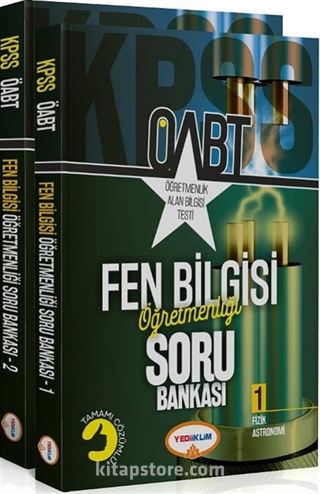 KPSS Fen Bilgisi Öğretmenliği Modüler Soru Bankası (2 Kitap)