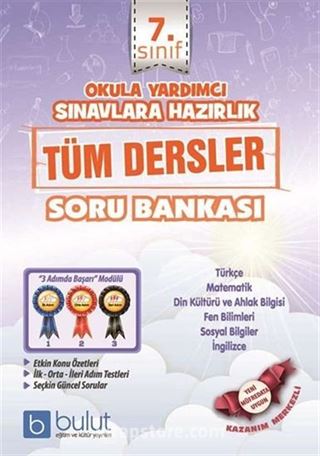 7. Sınıf Tüm Dersler Soru Bankası