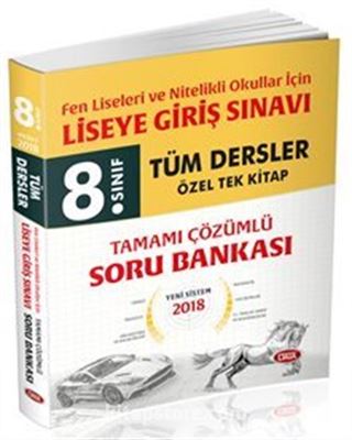 8. Sınıf Tüm Dersler Liseye Geçiş Sistemi Tamamı Çözümlü Soru Bankası