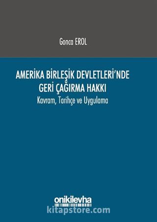 Amerika Birleşik Devletleri'nde Geri Çağırma Hakkı