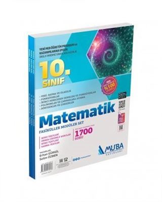 10. Sınıf Matematik Fasiküller Modüler Set (4 Kitap)