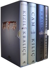 Kızıl Kraliçe Serisi (Kutulu Özel Set Ciltli 4 Kitap)