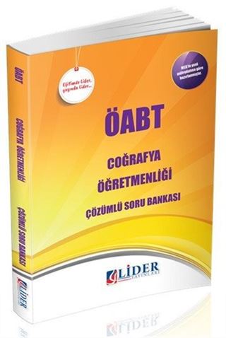 ÖABT Coğrafya Öğretmenliği Çözümlü Soru Bankası