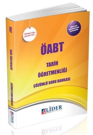 ÖABT Tarih Öğretmenliği Çözümlü Soru Bankası