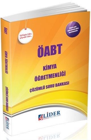 ÖABT Kimya Öğretmenliği Çözümlü Soru Bankası