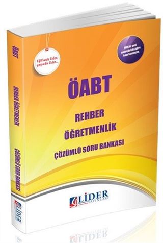 ÖABT Rehber Öğretmenlik Çözümlü Soru Bankası