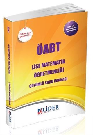 KPSS ÖABT Lise Matematik Öğretmenliği Soru Bankası