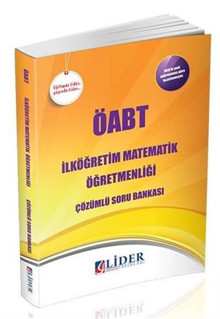 KPSS ÖABT İlköğretim Matematik Öğretmenliği Soru Bankası