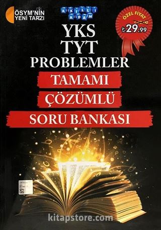 YKS-TYT Problemler Tamamı Çözümlü Soru Bankası