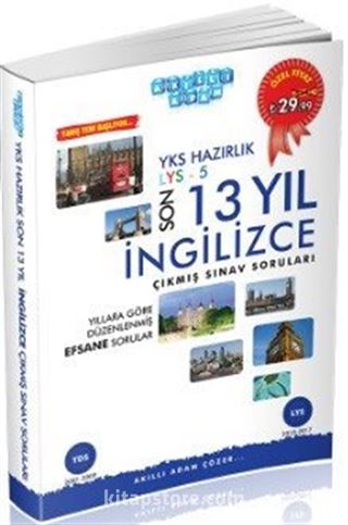 YKS Hazırlık 13 Yıl İngilizce Çıkmış Sınav Soruları