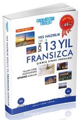 YKS Hazırlık 13 Yıl Fransızca Çıkmış Sınav Soruları