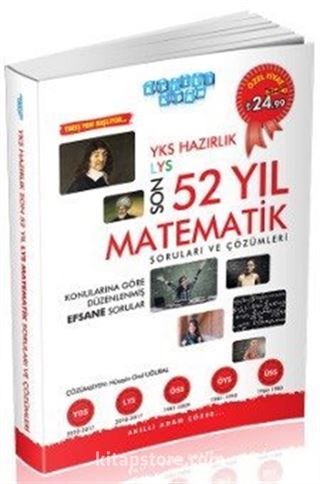 YKS Hazırlık Son 52 Yıl Matematik Soruları ve Çözümleri