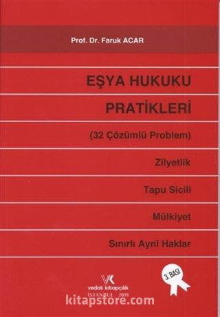 Eşya Hukuku Pratikleri