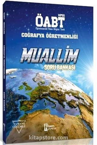 2019 ÖABT Muallim Coğrafya Öğretmenliği Soru Bankası