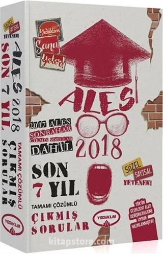 2018 ALES Son Bahar Dahil Son 7 Yıl Tamamı Çözümlü Çıkmış Sorular