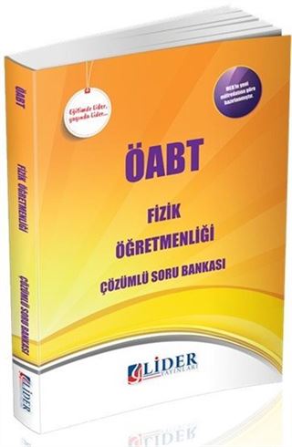 ÖABT Fizik Öğretmenliği Çözümlü Soru Bankası